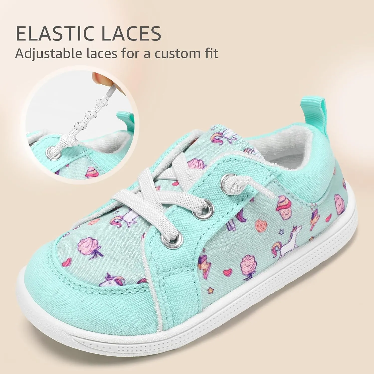 Toddler Wide Toe Box Barefoot Shoes: Boys Tennis Sneakers, First Walking Shoes, Flex Comfort Outdoor
