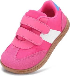 Toddler Wide Toe Box Shoes:Boys Barefoot Shoes Kids Walking Shoes Boy Sneakers Non-Slip Zero Drop Shoes,Toddler First Walking Shoes Comfort Tennis Outdoor Activities