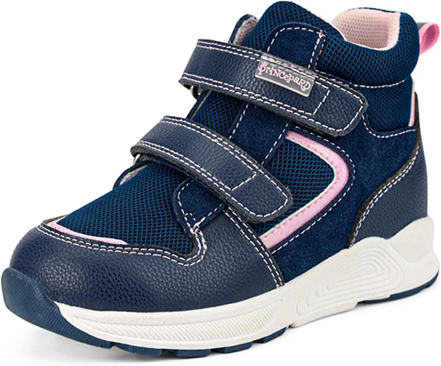 Toddlers Orthopedic Shoes,Casual High Top Sneakers with Arch and Ankle Support,Non-Slip Soles,Improve Children' Flat Feet and Foot Valgus/varus