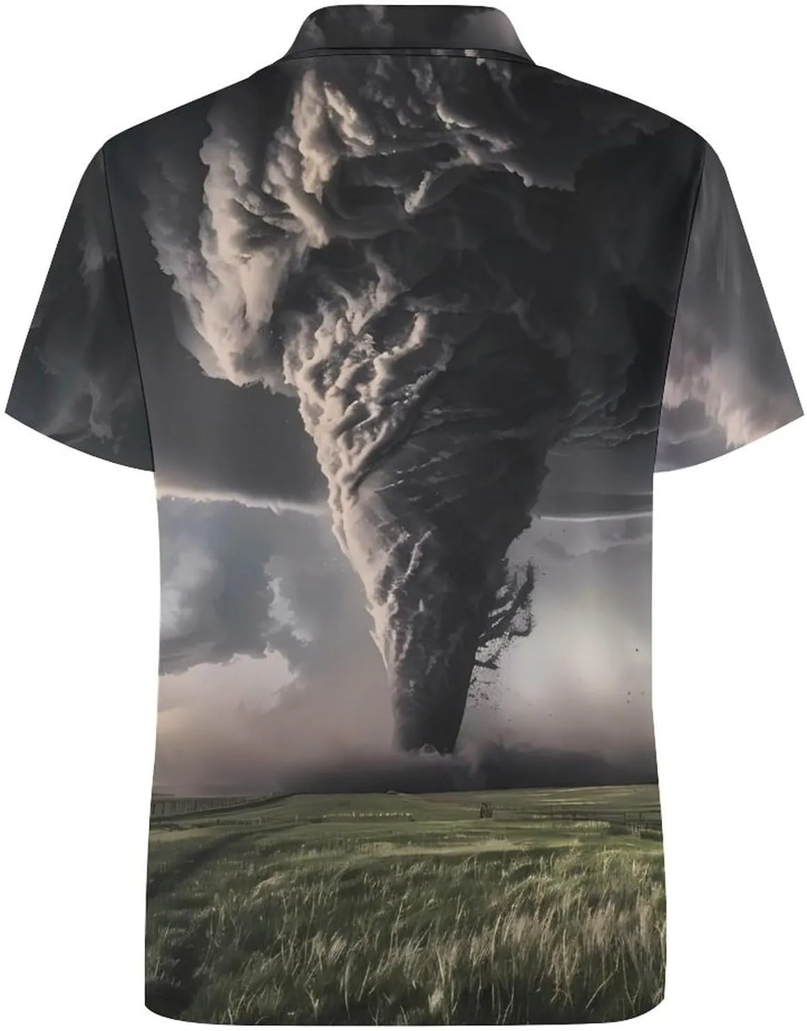 Tornado Thunderstorms Women's Polo Shirts Short Sleeve Golf Shirts Casual Athletic Tennis Tops Summer Blouses