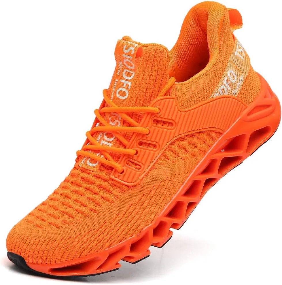 TSIODFO Men Sneakers Fashion Sport Running Athletic Tennis Walking Shoes