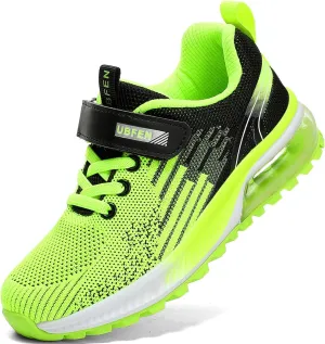UBFEN Kids Sneakers Boys Girls Tennis Shoes for Running Athletic Walking Gym Sports Lightweight Breathable