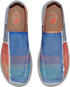 UIN Men's Art Travel Shoes Slip On Casual Painted Loafers Lightweight Comfort Fashion Sneaker Mojacar