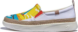 UIN Women's Art Painted Loafers Slip On Casual Travel Shoes Lightweight Comfort Walking Fashion Sneaker Tarragona Series