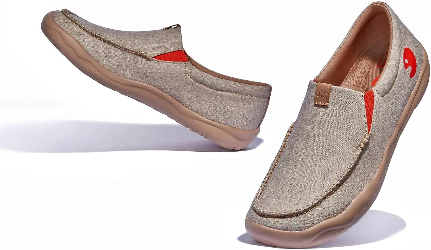 UIN Women's Art Travel Shoes Slip On Casual Loafers Lightweight Comfort Fashion Sneaker Nerja
