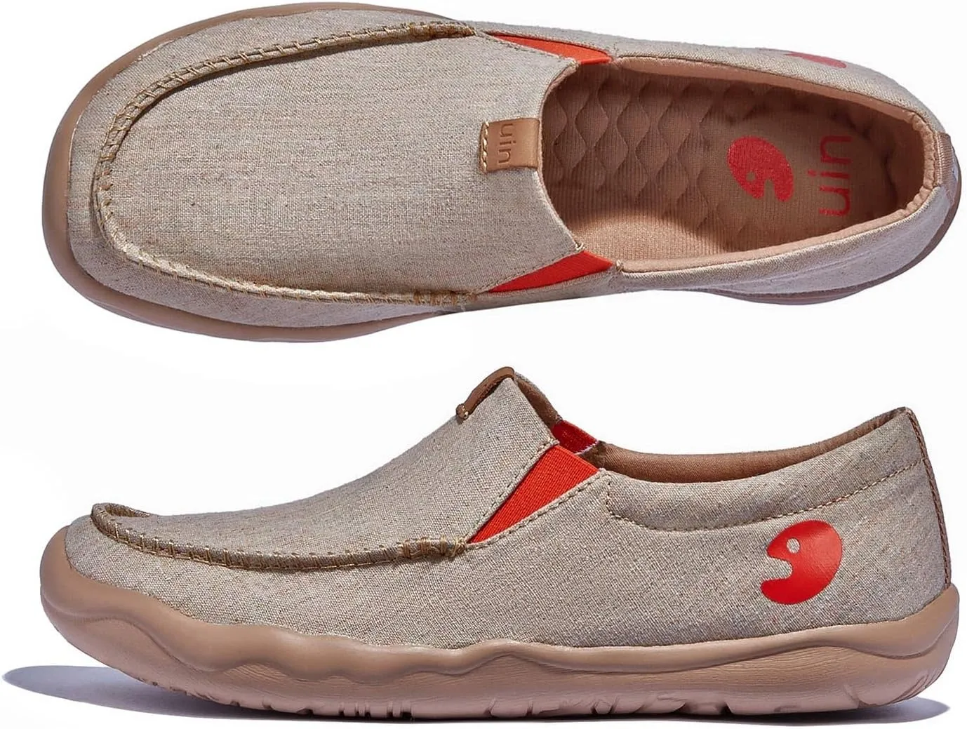 UIN Women's Art Travel Shoes Slip On Casual Loafers Lightweight Comfort Fashion Sneaker Nerja