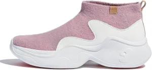UIN Women's High Top Knitted Chunky Sneakers Casual Lightweight Comfort Dad Shoes Palma Ⅱ