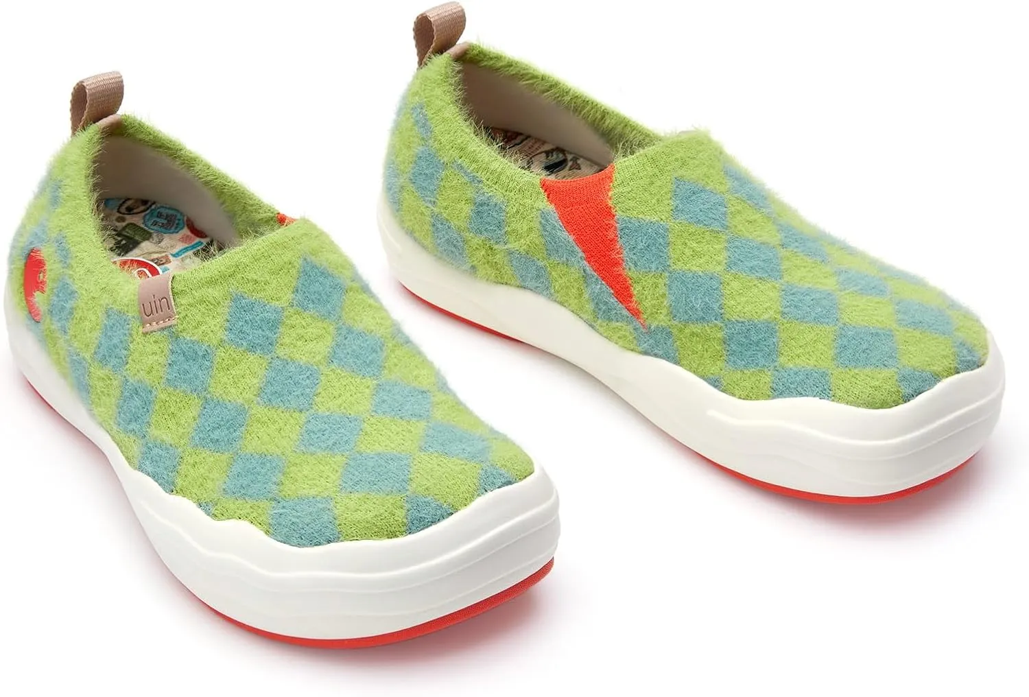 UIN Women's Slip On Loafers Lightweight Walking Sneaker Art Travel Shoes Toledo Ⅷ