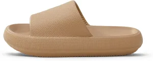 UTUNE Cloud Slides for Women Men Pillow Slippers Non-Slip Bathroom Shower Sandals Soft Thick Sole Indoor and Outdoor Slides