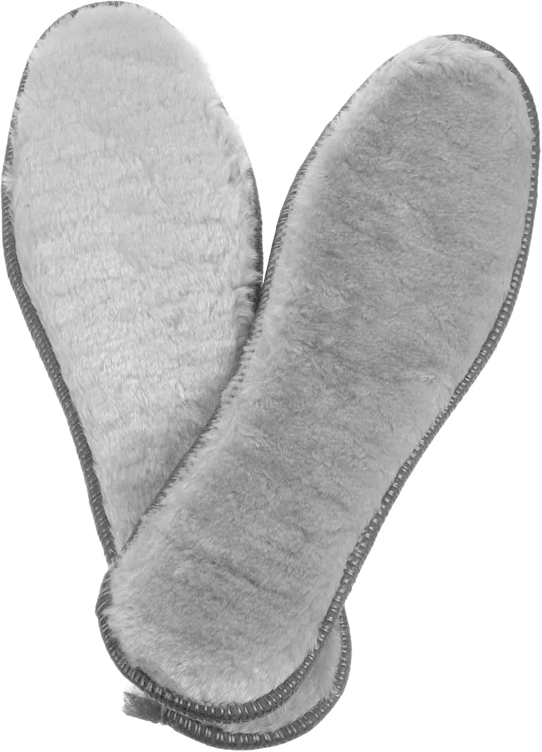 VALICLUD 4 Pairs Winter Fluffy Insoles for Women Thickened Cushioned Thermal Inserts for Cold Weather Footwear Exceptional Warmth and Comfort for Ski Boots and Winter Shoes
