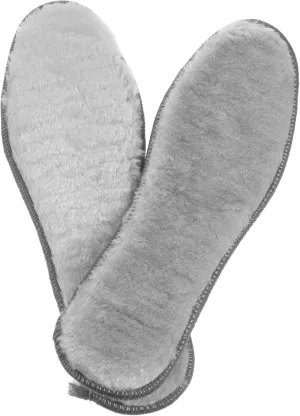 VALICLUD 4 Pairs Winter Fluffy Insoles for Women Thickened Cushioned Thermal Inserts for Cold Weather Footwear Exceptional Warmth and Comfort for Ski Boots and Winter Shoes