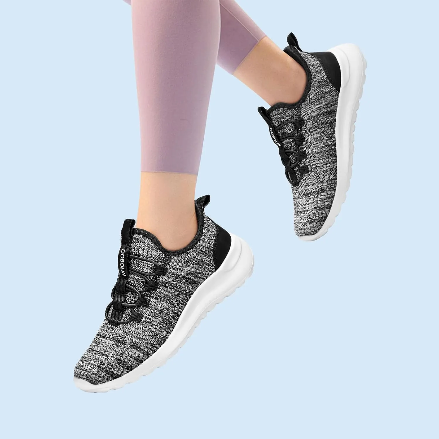 Walking Shoes Women Hands Free Slip on Sneakers with Arch Support