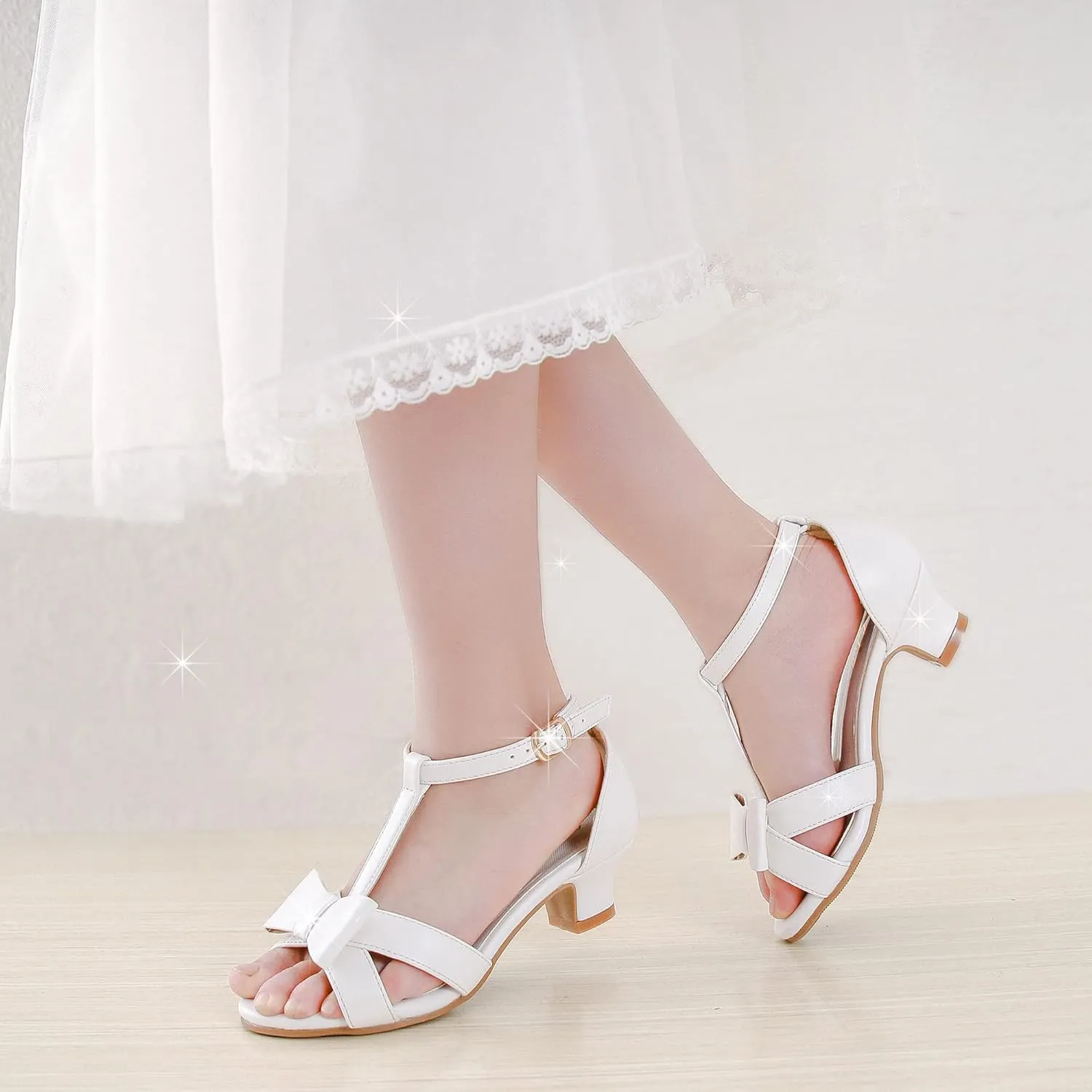 Walofou Toddler Little Kid Big Kid Sandals for Girls