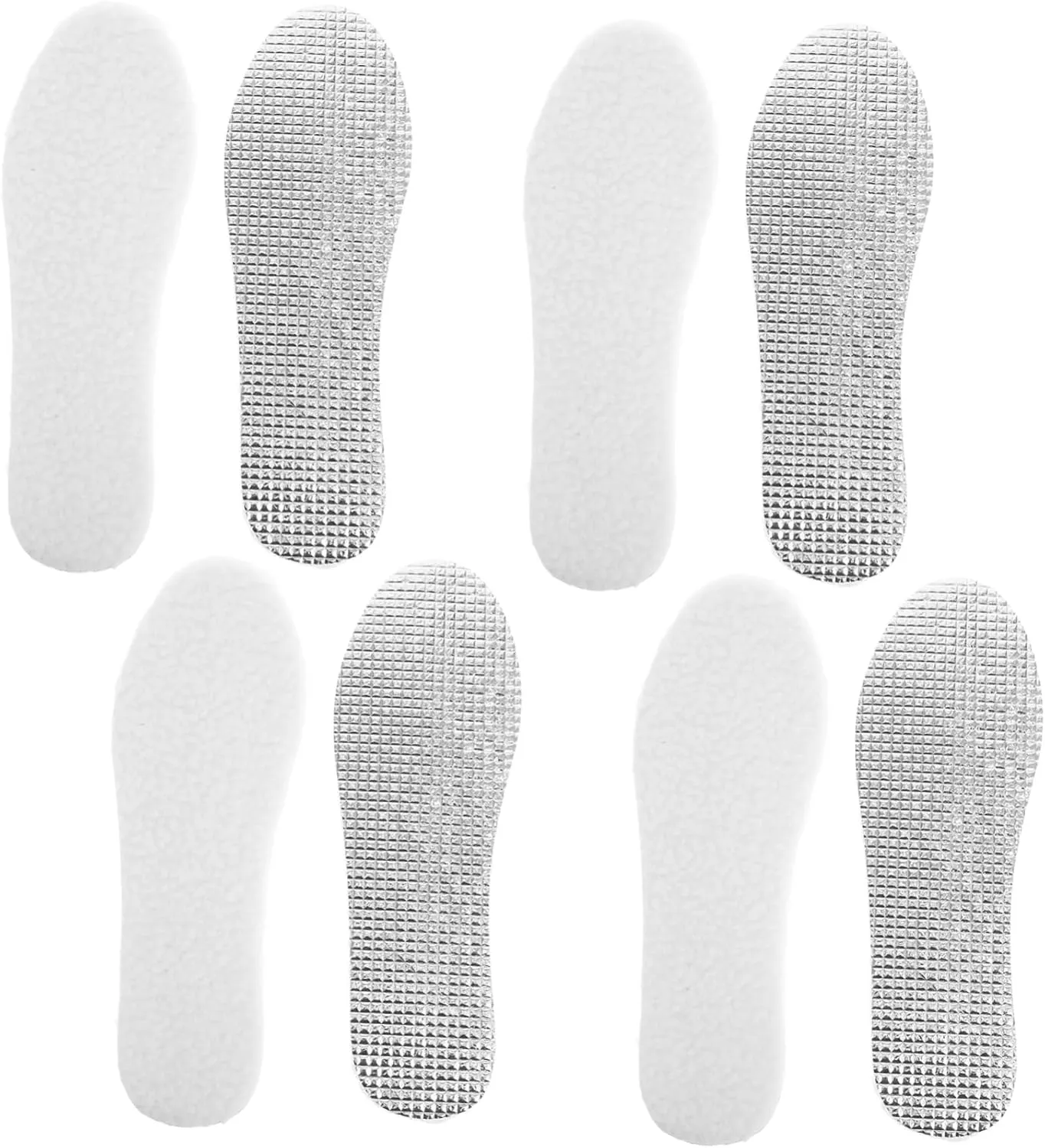 Warm Insoles Women's Wool Shoe Inserts Boot Inserts for Women Thermal Insoles