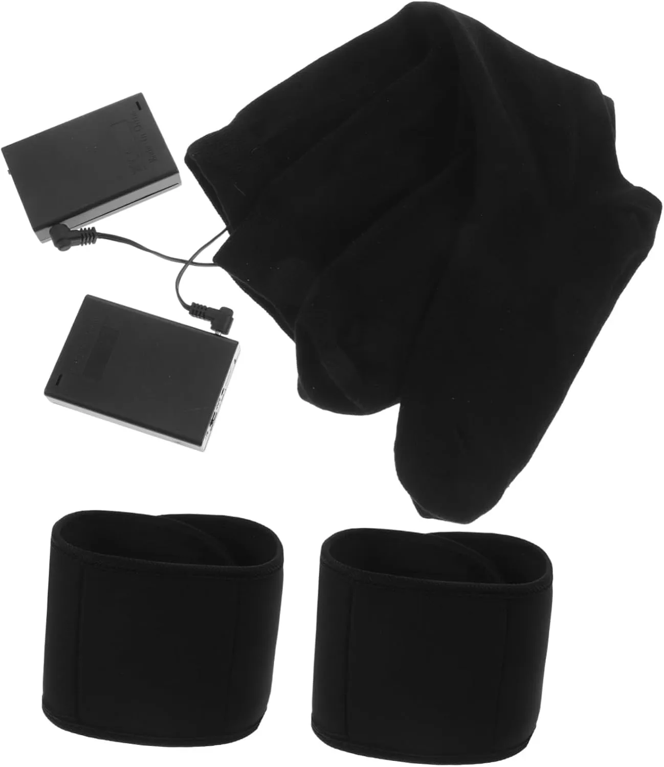 Warm Insulated Socks Electric Heated Socks for Men Women Camping Black