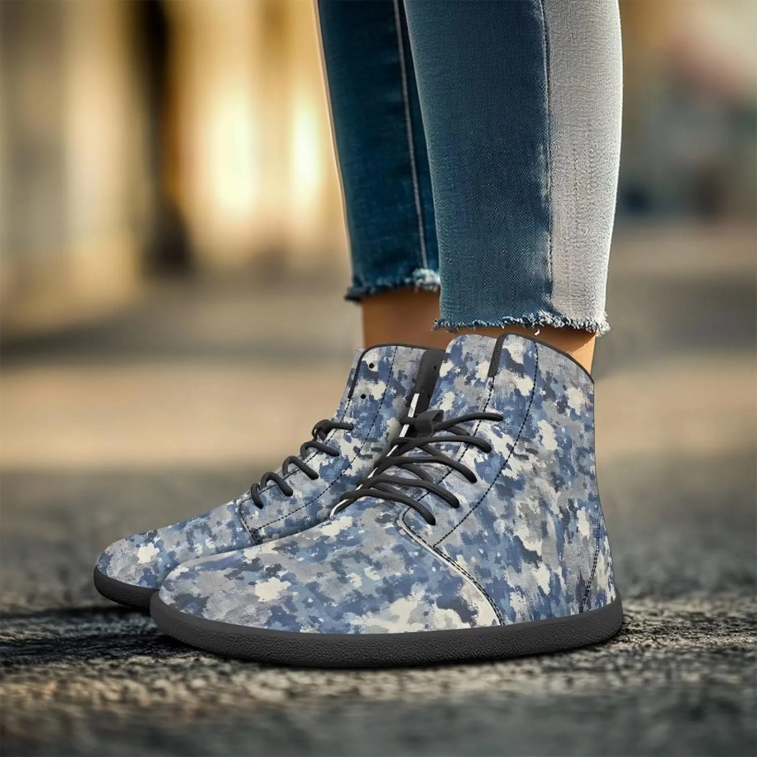 Wide Zero Drop Barefoot Women Workout Non-Slip Barefoot Shoes Sport Tennis Hiking Sneakers Minimalism Shoes for Womens Black US 6-13.5