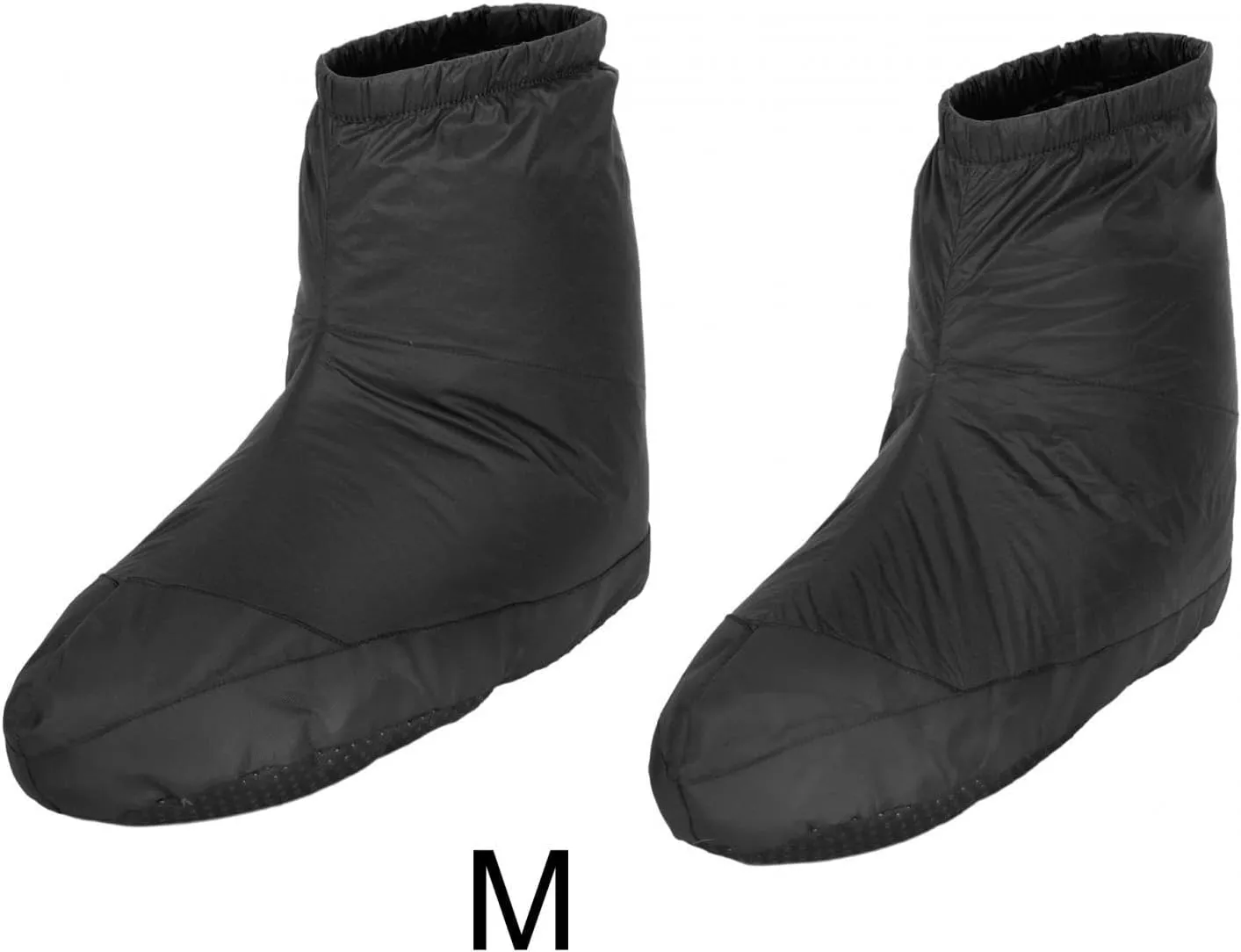 Winter Duck Down Booties Down Boots Thermal Windproof Down Slippers Warm Socks for Camping Tent Skiing Snowboard