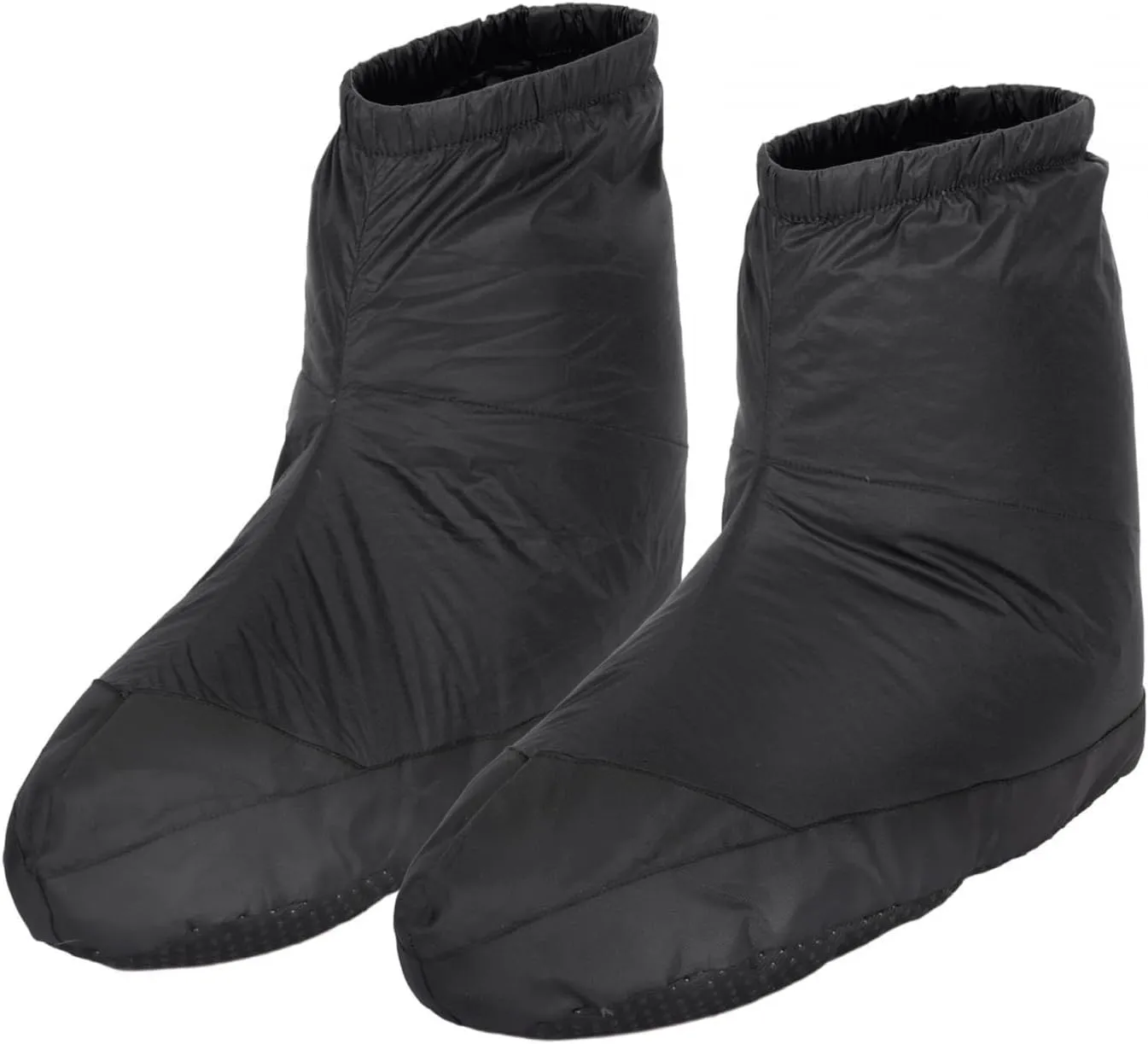 Winter Duck Down Booties Down Boots Thermal Windproof Down Slippers Warm Socks for Camping Tent Skiing Snowboard