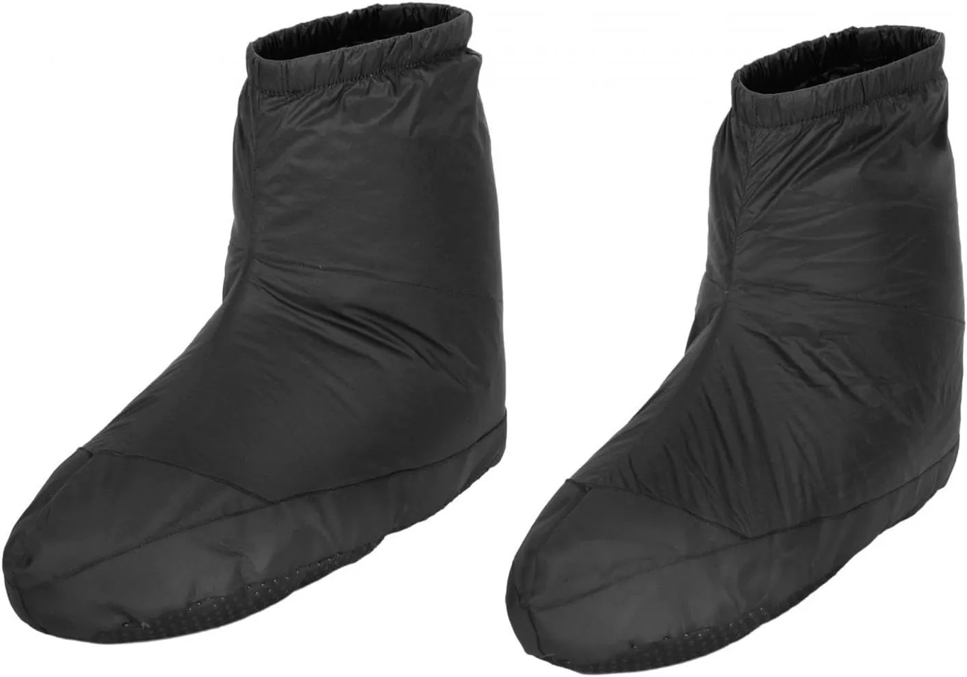 Winter Duck Down Booties Down Boots Thermal Windproof Down Slippers Warm Socks for Camping Tent Skiing Snowboard