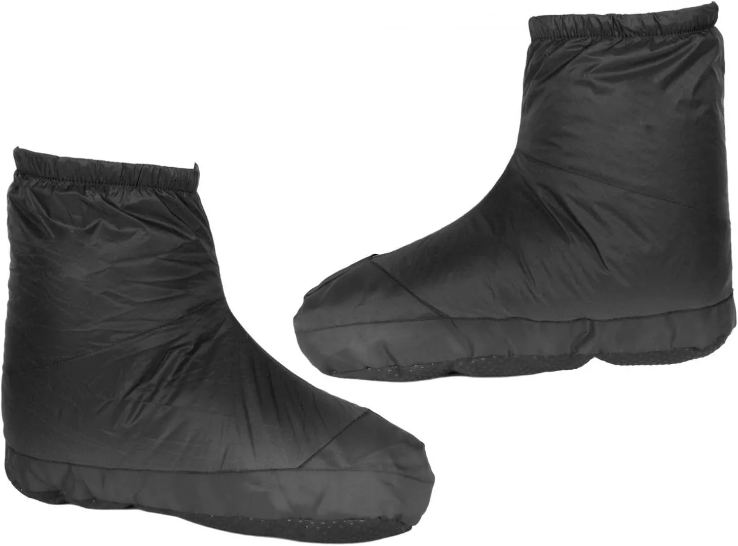 Winter Duck Down Booties Down Boots Thermal Windproof Down Slippers Warm Socks for Camping Tent Skiing Snowboard
