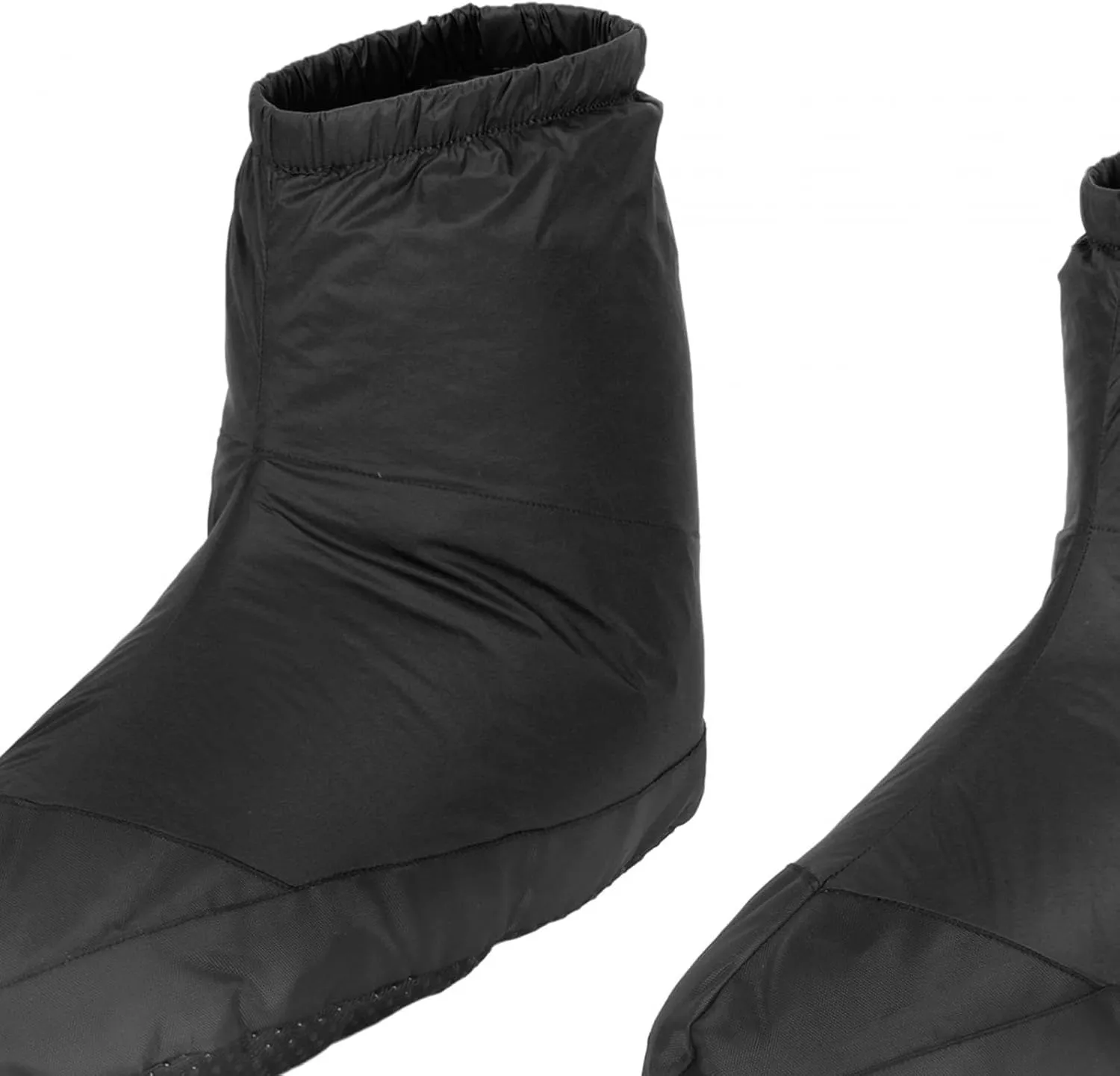 Winter Duck Down Booties Down Boots Thermal Windproof Down Slippers Warm Socks for Camping Tent Skiing Snowboard