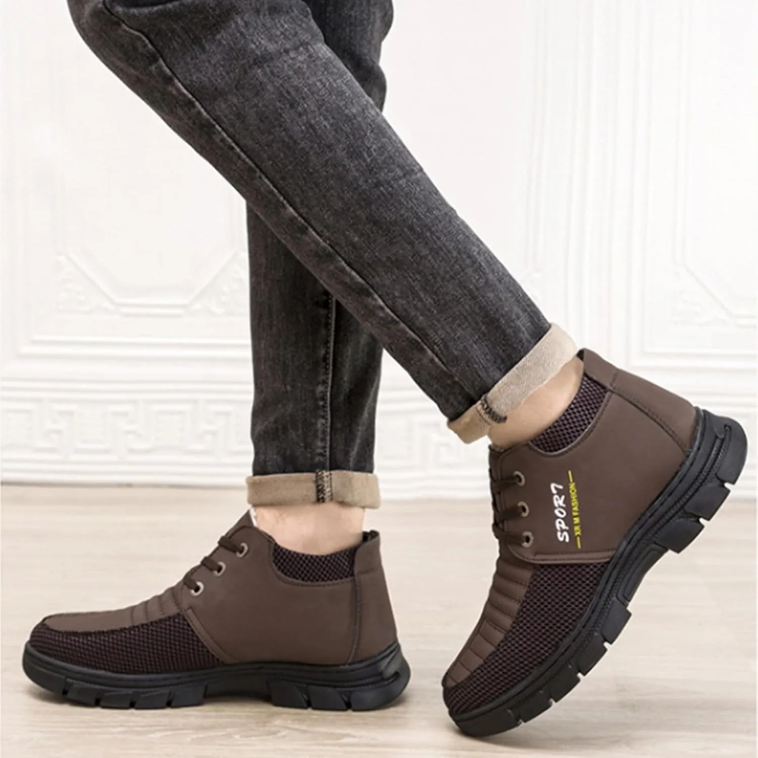 Winter Snow Boots Soft Insole Warm Ankle Boots Non Slip Waterproof Insulated Outdoor Anti-Slip Booties