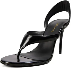 Women Chic Open Split Toe Slingback Thong Sandals Stiletto High Heel Slip on Sexy Summer Prom Party Club Shoes Size 4-16 US