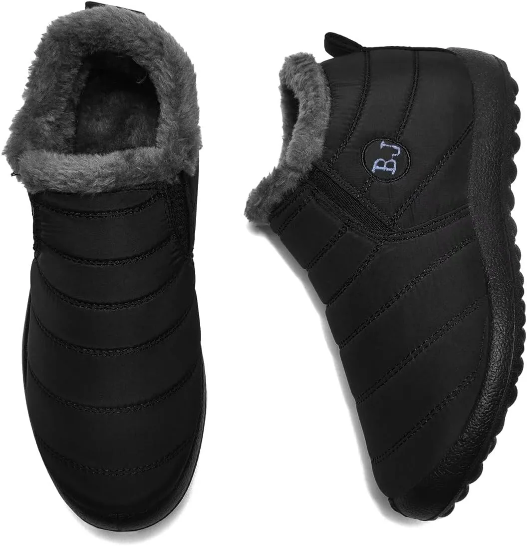 Women Winter Snow Boots Warm Ankle Boots Anti-Slip Waterproof Winter Shoes Slip On Booties Sneakers