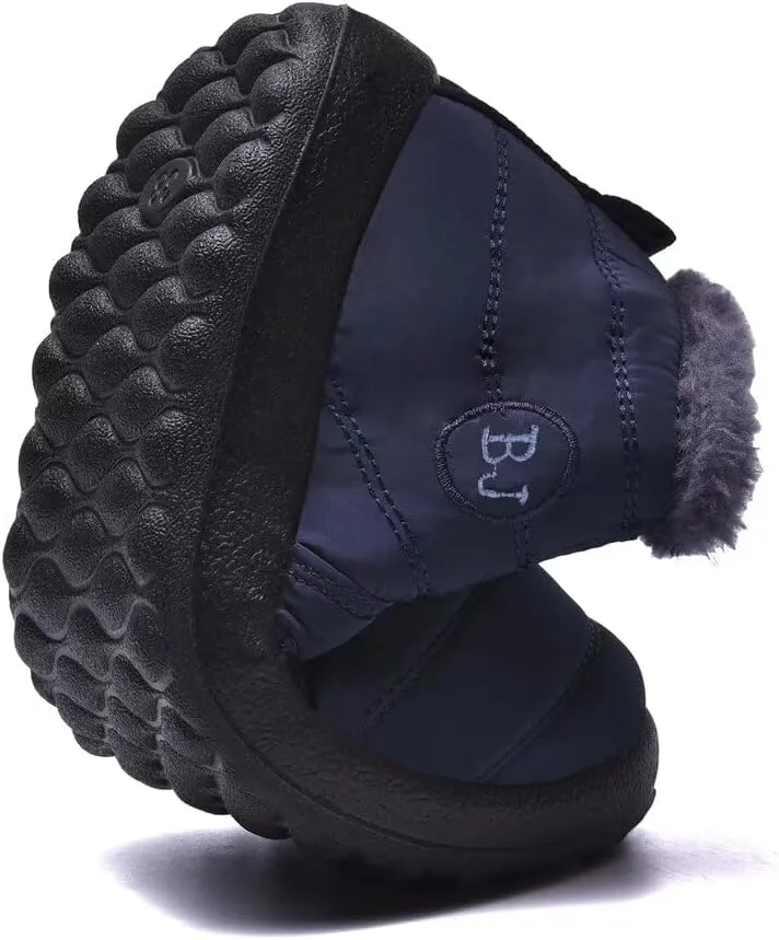 Women Winter Snow Boots Warm Ankle Boots Anti-Slip Waterproof Winter Shoes Slip On Booties Sneakers
