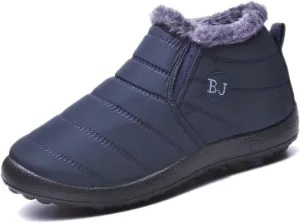 Women Winter Snow Boots Warm Ankle Boots Anti-Slip Waterproof Winter Shoes Slip On Booties Sneakers