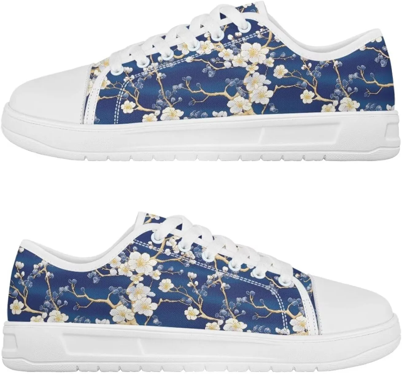 Womens Canvas Sneakers Lightweight Lace Up Fashion Comfortable Canvas Shoes Low Top Slip On Casual Tennis Walking Footwear