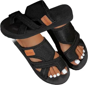 Women's Comfortable Breathable Mesh Flip Flops, Mesh Slide Non-Slip Sole Walking Dressy Sandals