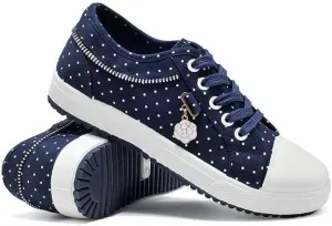 Women's Mesh Flat Sneakers, Casual Round Toe Lace Up Low Top Shoes, Versatile Flat Shoes