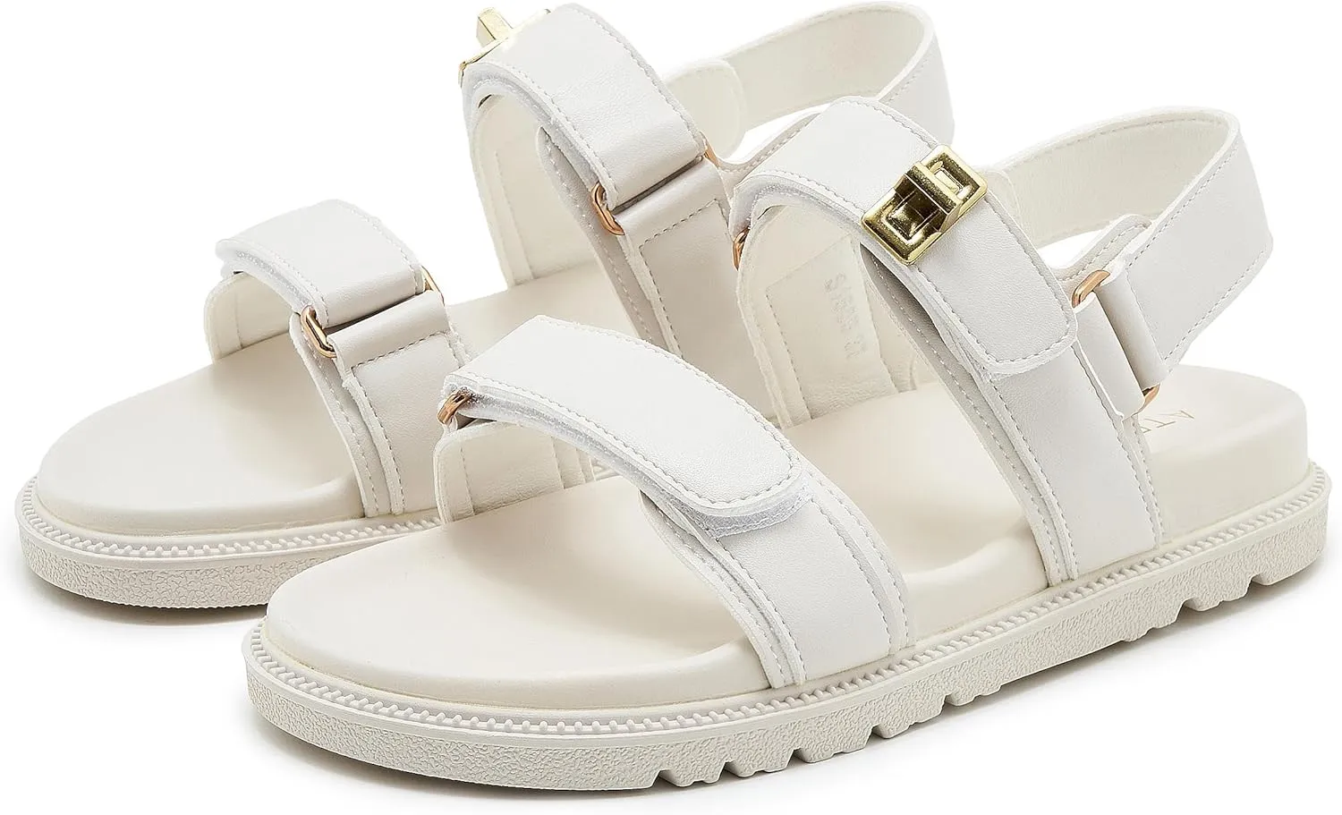 Women's Platform Cork Slides Dual Buckled Straps Clogs Slip On Flatform Sandals for Women Clogs