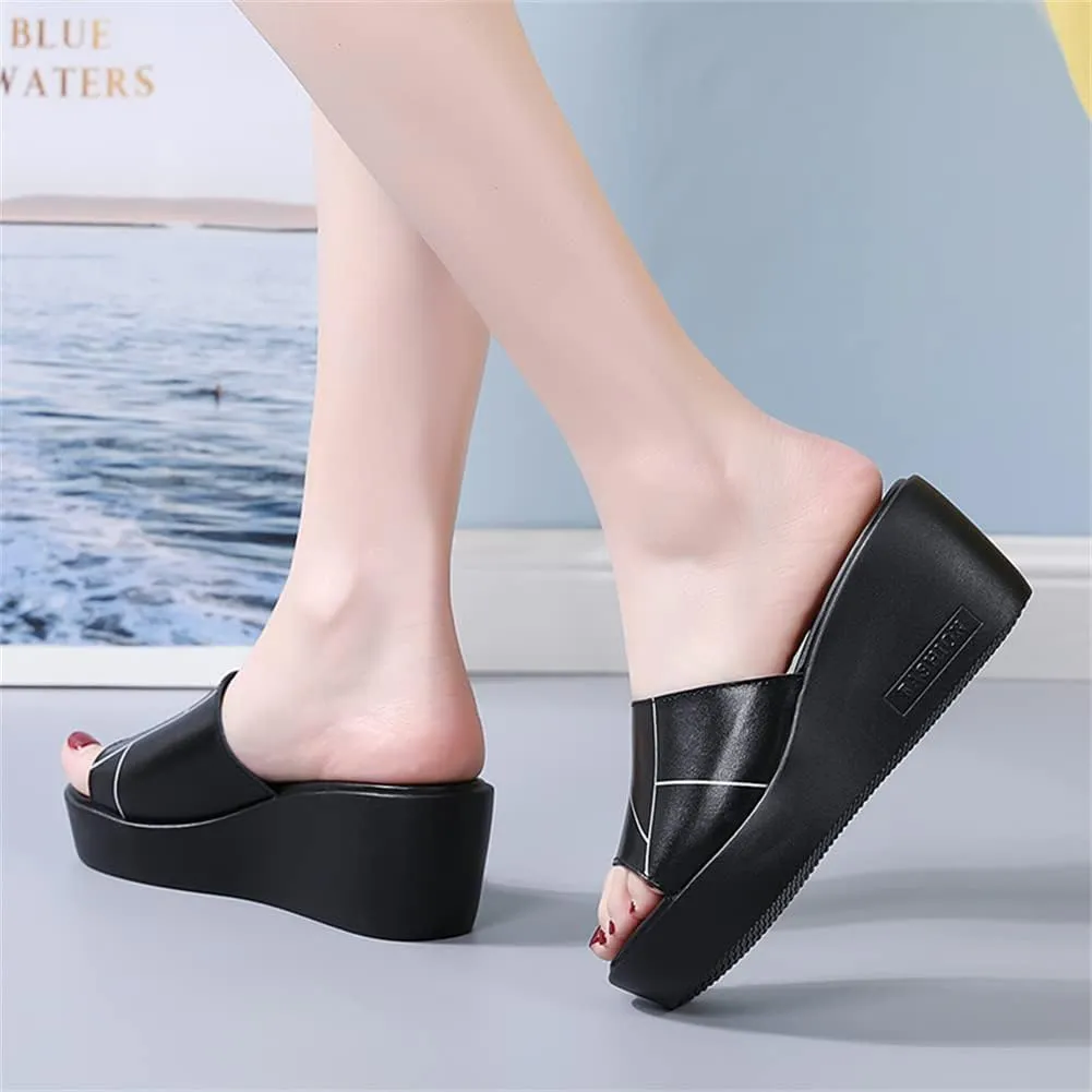 Women's Platform Sandals Casual Fashion Wedge Heels Summer Beach Shoes