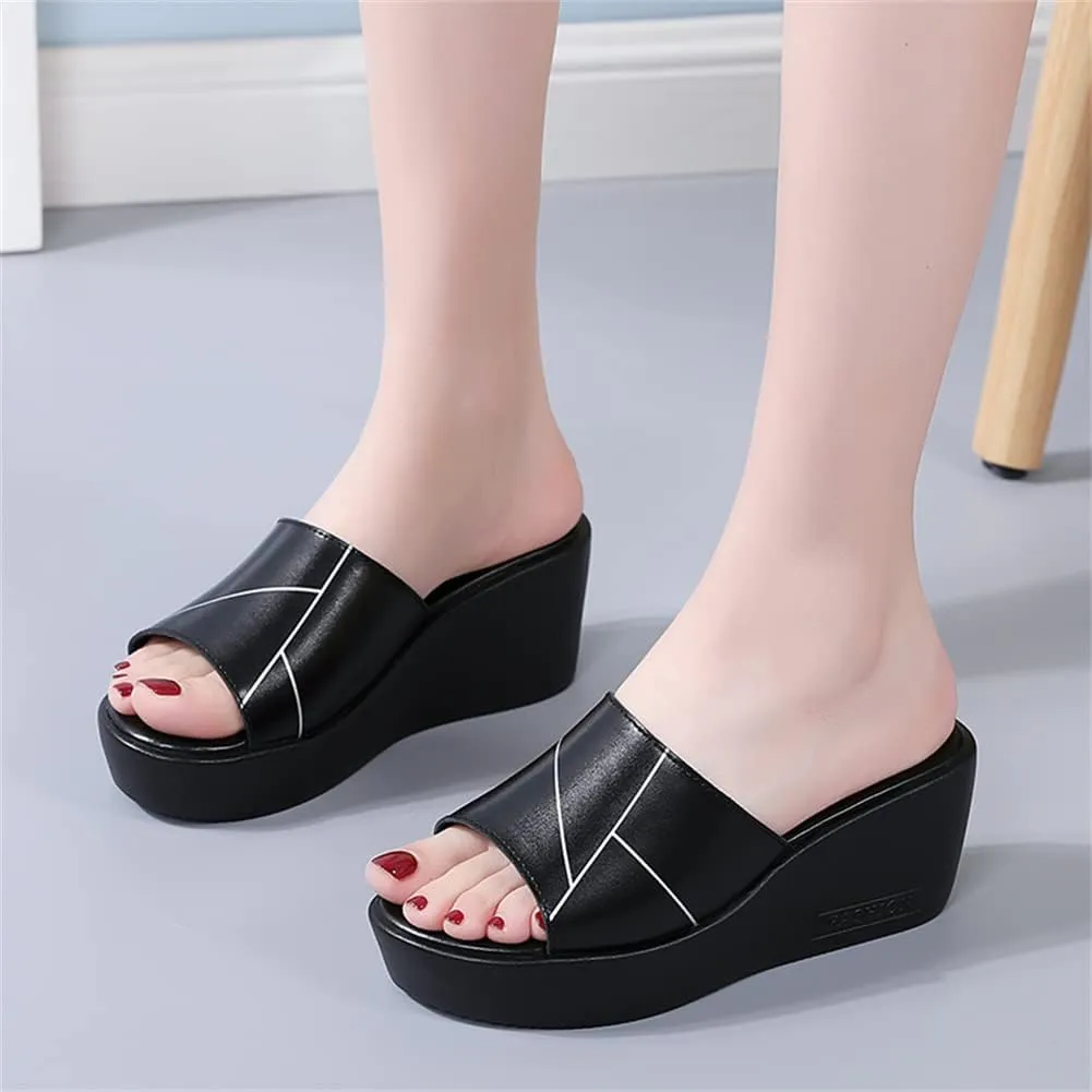 Women's Platform Sandals Casual Fashion Wedge Heels Summer Beach Shoes