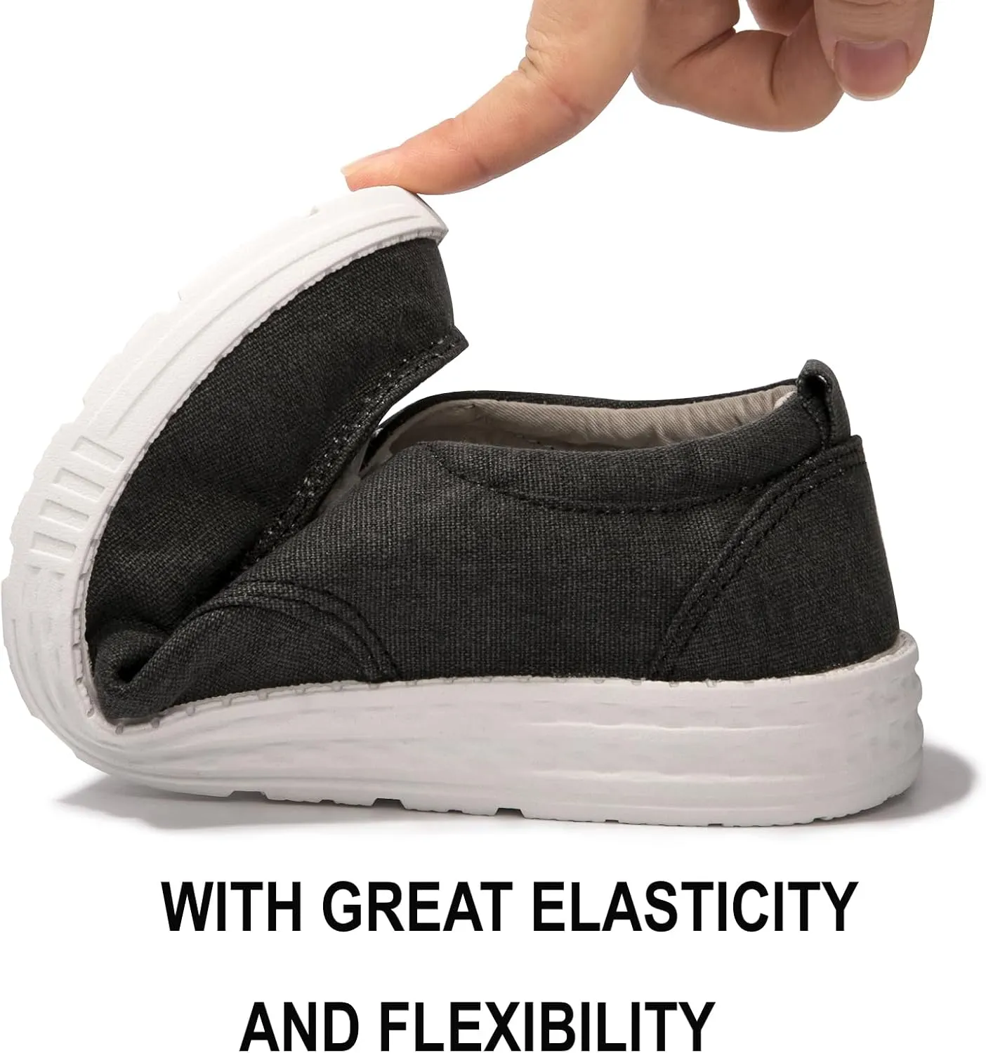 Women's Slip-on Loafers Casual Canvas Loafers Comfortable Breathable Sneaker Lightweight Walking Shoes Casual Shoes