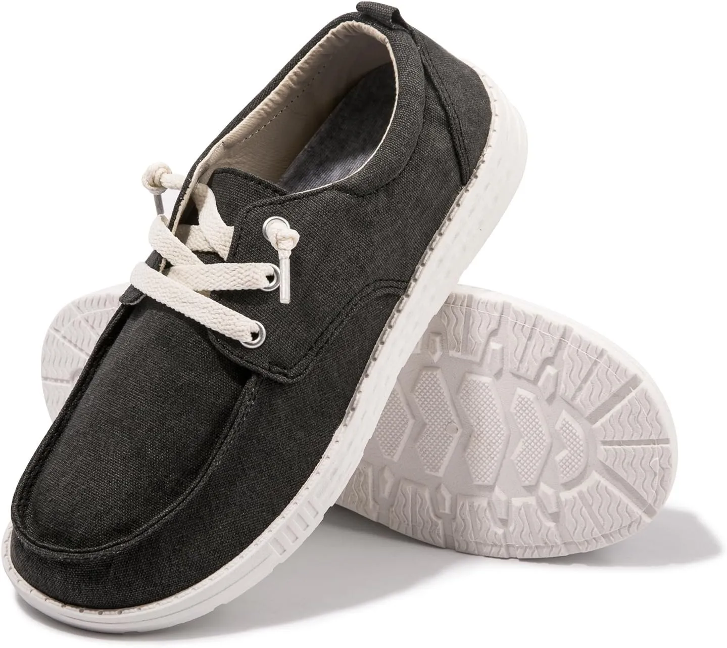 Women's Slip-on Loafers Casual Canvas Loafers Comfortable Breathable Sneaker Lightweight Walking Shoes Casual Shoes