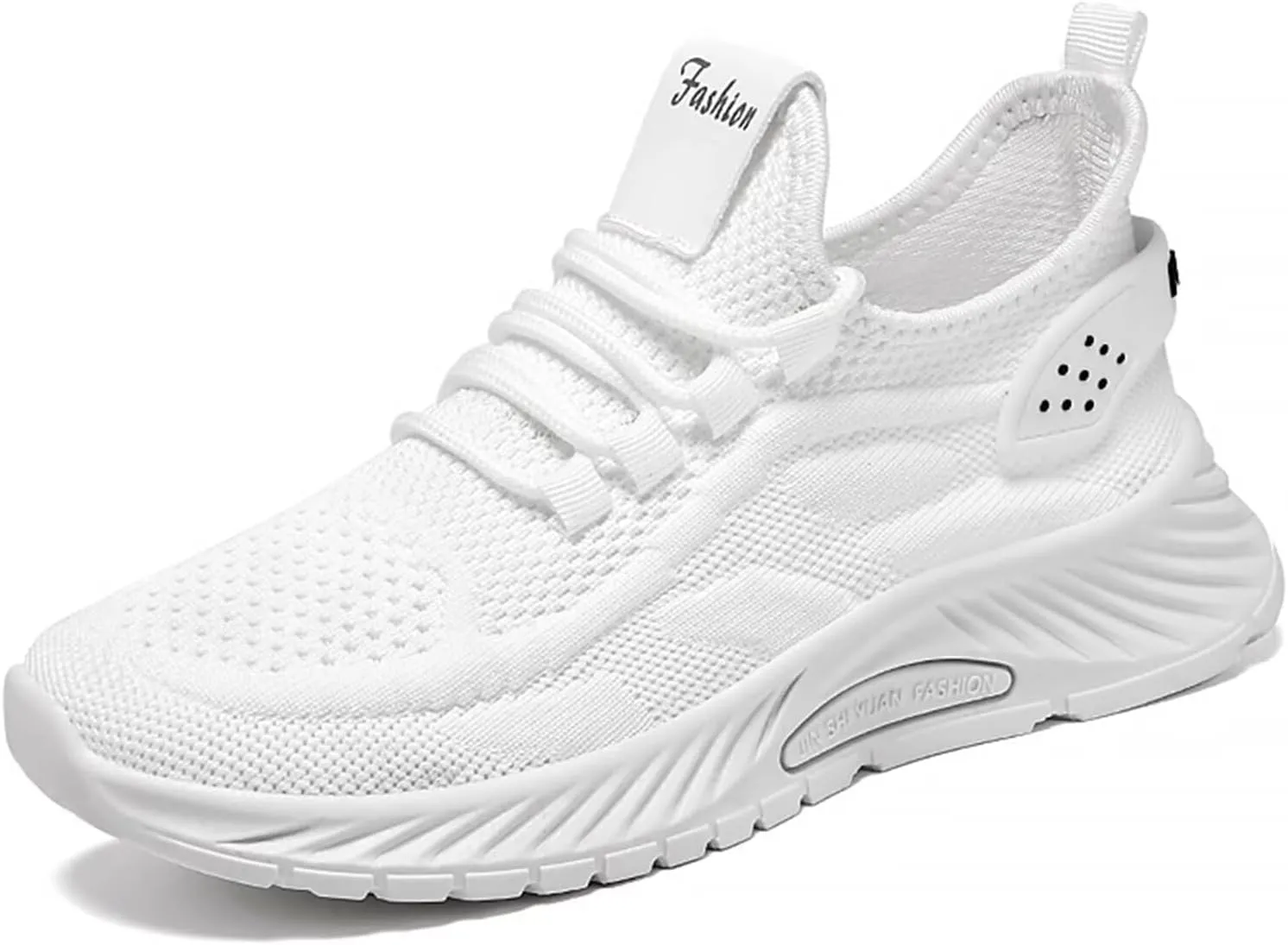 Women's Slip On Walking Shoes Running Gym Tennis Sneakers, Lightweight Breathable Mesh Casual Athletic Shoes for Women