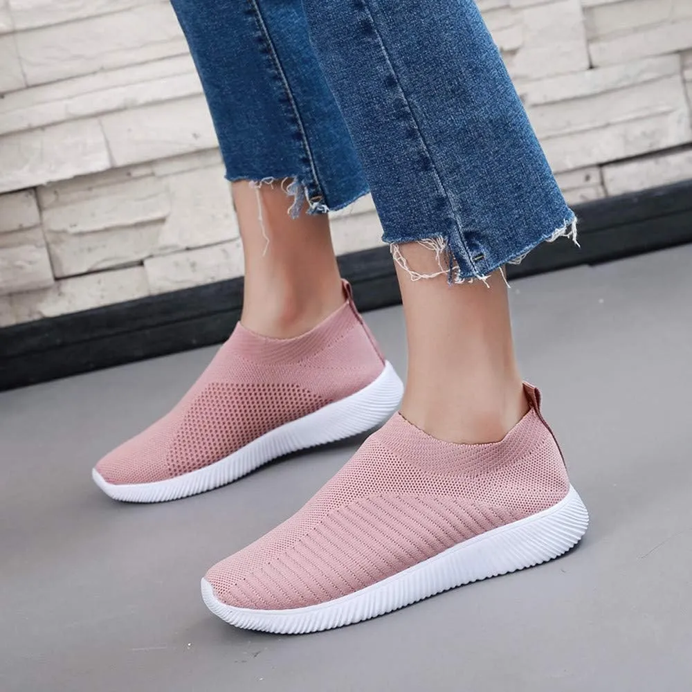 Women's Walking Shoes Arch Support Non Slip Walking Shoes Women Fashion Dress Casual Shoes Waterproof Sneakers White Tennis Shoe White Loafers
