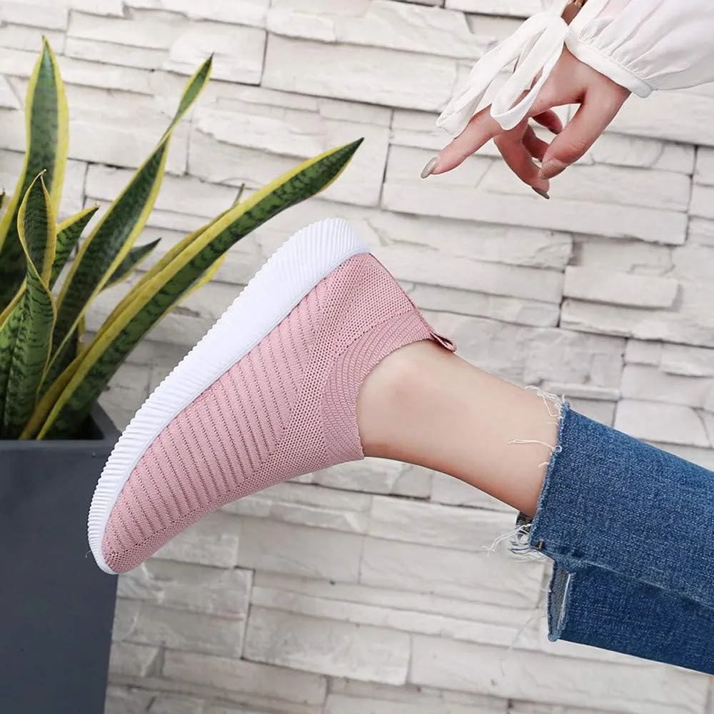 Women's Walking Shoes Arch Support Non Slip Walking Shoes Women Fashion Dress Casual Shoes Waterproof Sneakers White Tennis Shoe White Loafers