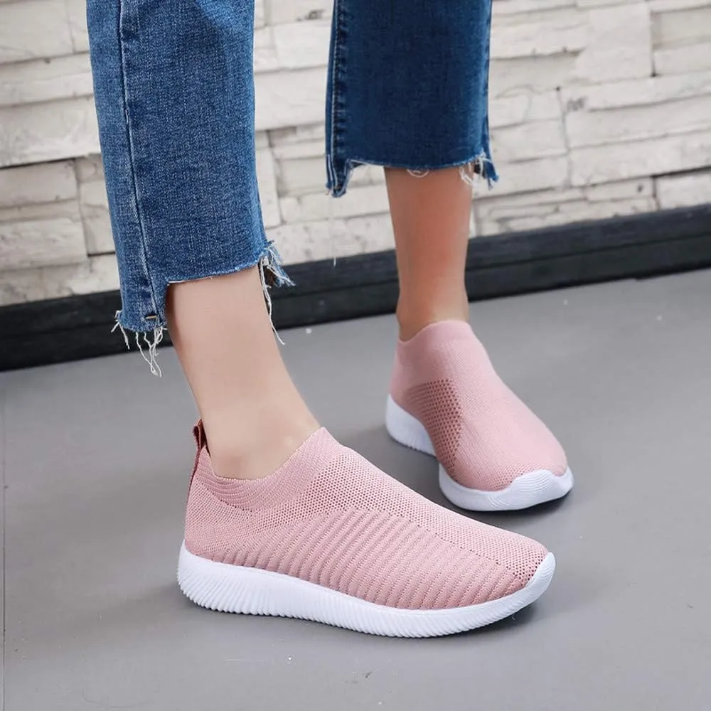 Women's Walking Shoes Arch Support Non Slip Walking Shoes Women Fashion Dress Casual Shoes Waterproof Sneakers White Tennis Shoe White Loafers