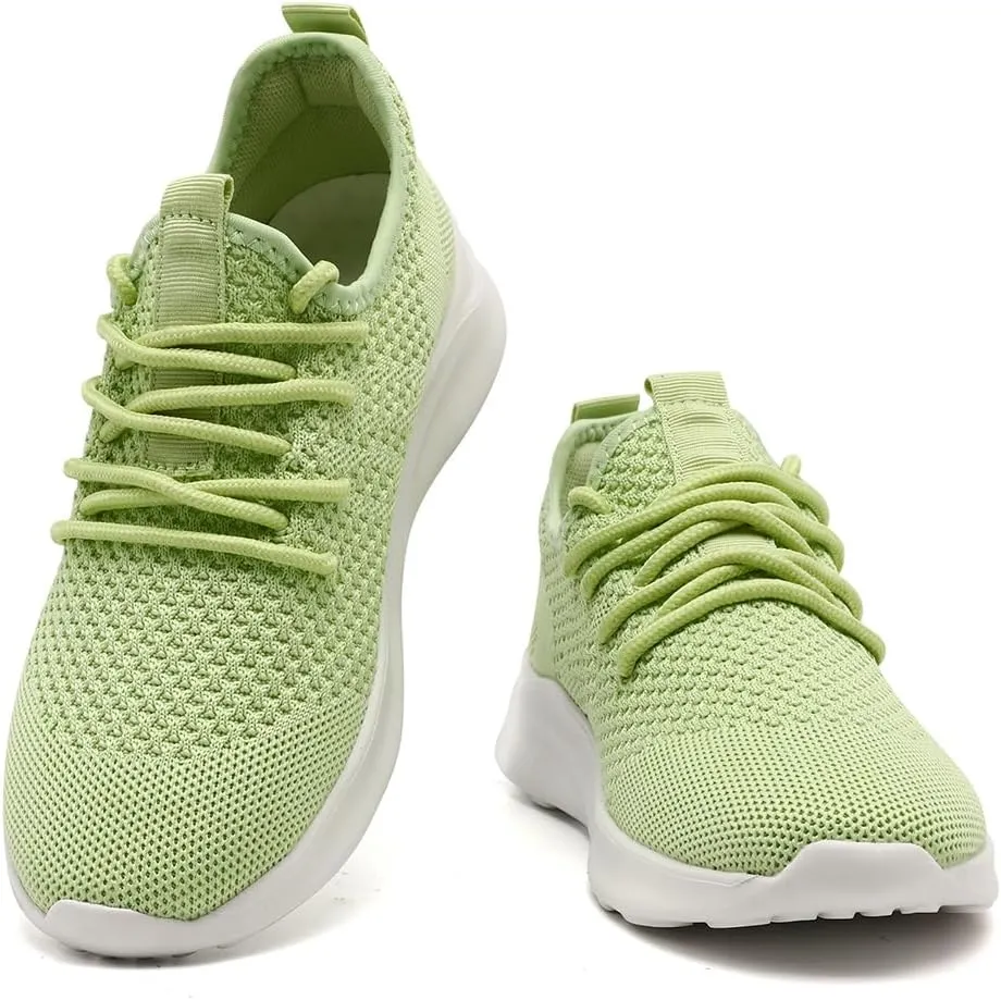Women's Walking Shoes Tennis Sneakers Casual Lace Up Lightweight Running Shoes Slip On Gym Out Workout Shoes