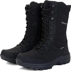 Women's Waterproof Winter Snow Boots Warm Comfortable with Side Zipper - 2025 Fashion Lightweight Hiking boots for Cold Weather Insulated Mid Calf Military Booties