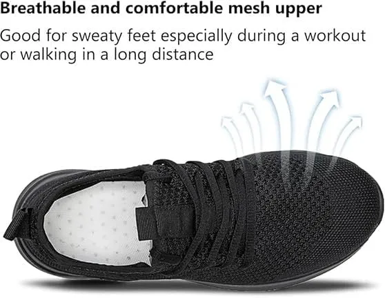 WYGRQBN Women's Walking Shoes Lightweight Tennis Fashion Sneakers Sports Workout Gym Shoes for Running