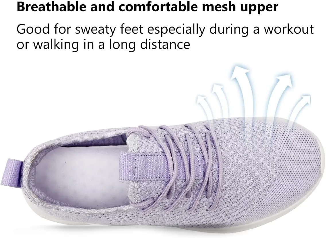 WYGRQBN Women's Walking Shoes Lightweight Tennis Fashion Sneakers Sports Workout Gym Shoes for Running