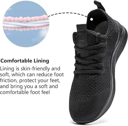 WYGRQBN Women's Walking Shoes Lightweight Tennis Fashion Sneakers Sports Workout Gym Shoes for Running