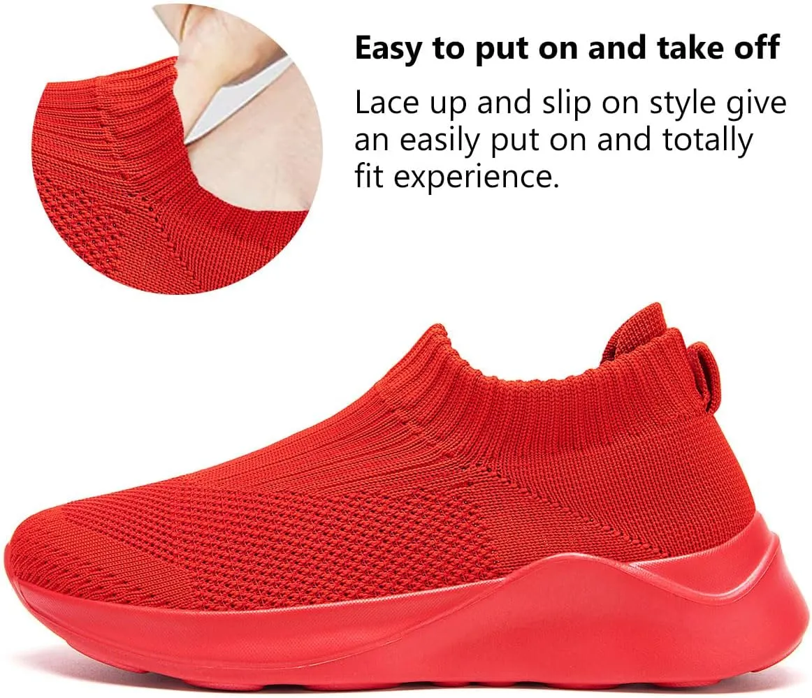 WYGRQBN Women's Walking Shoes Lightweight Tennis Fashion Sneakers Sports Workout Gym Shoes for Running