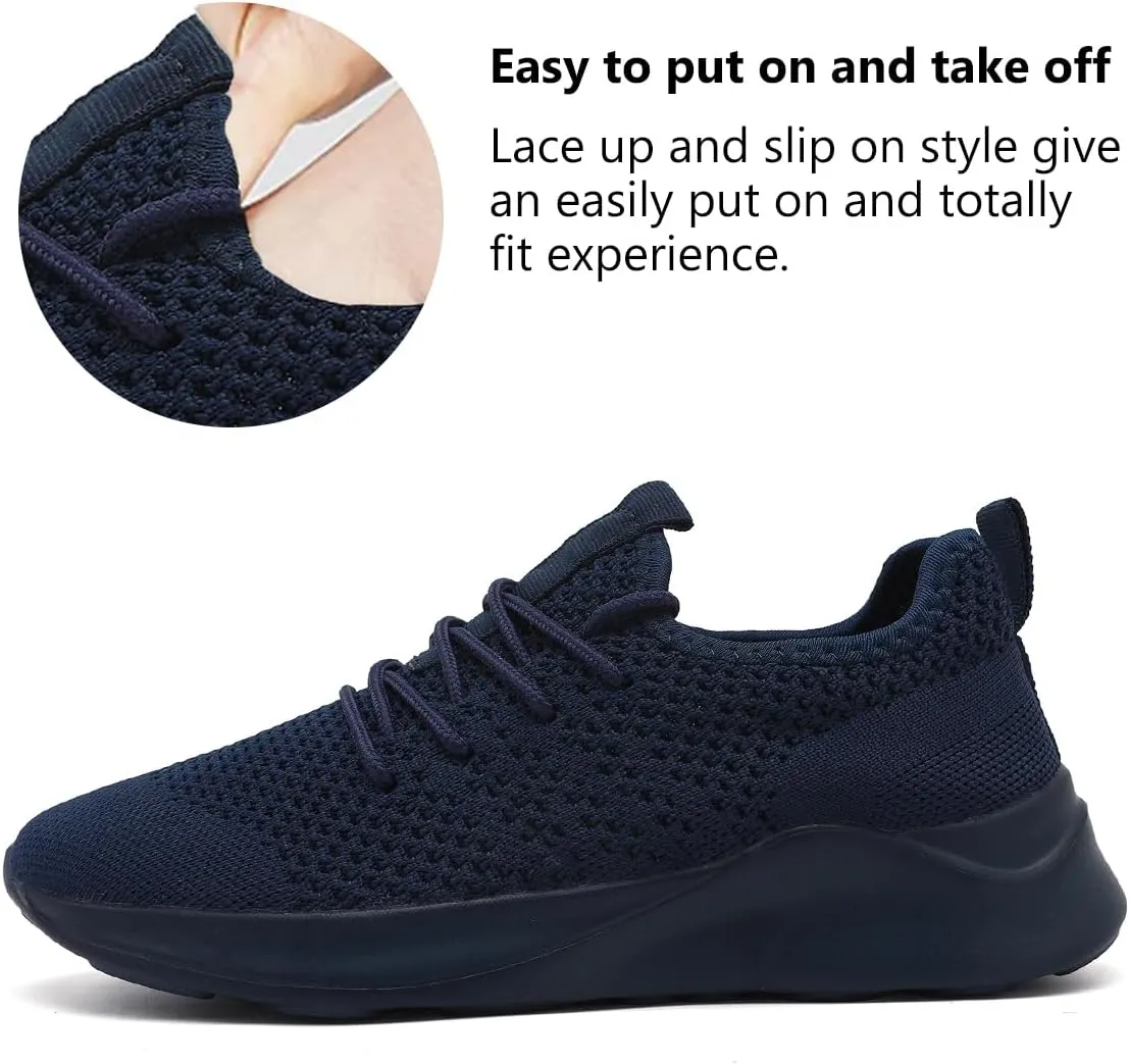 WYGRQBN Women's Walking Shoes Lightweight Tennis Fashion Sneakers Sports Workout Gym Shoes for Running