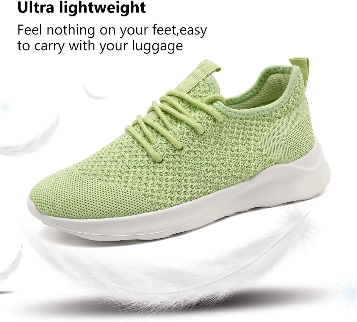 WYGRQBN Women's Walking Shoes Lightweight Tennis Fashion Sneakers Sports Workout Gym Shoes for Running